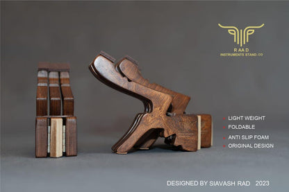 핸드메이드 원목 핸드팬 스탠드  | 핸드팬 바닥 거치대