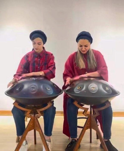 핸드메이드 원목 핸드팬 스탠드