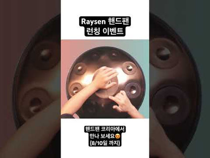 레이센 핸드팬 | Raysen 9 Notes D Kurd Beginners Handpan